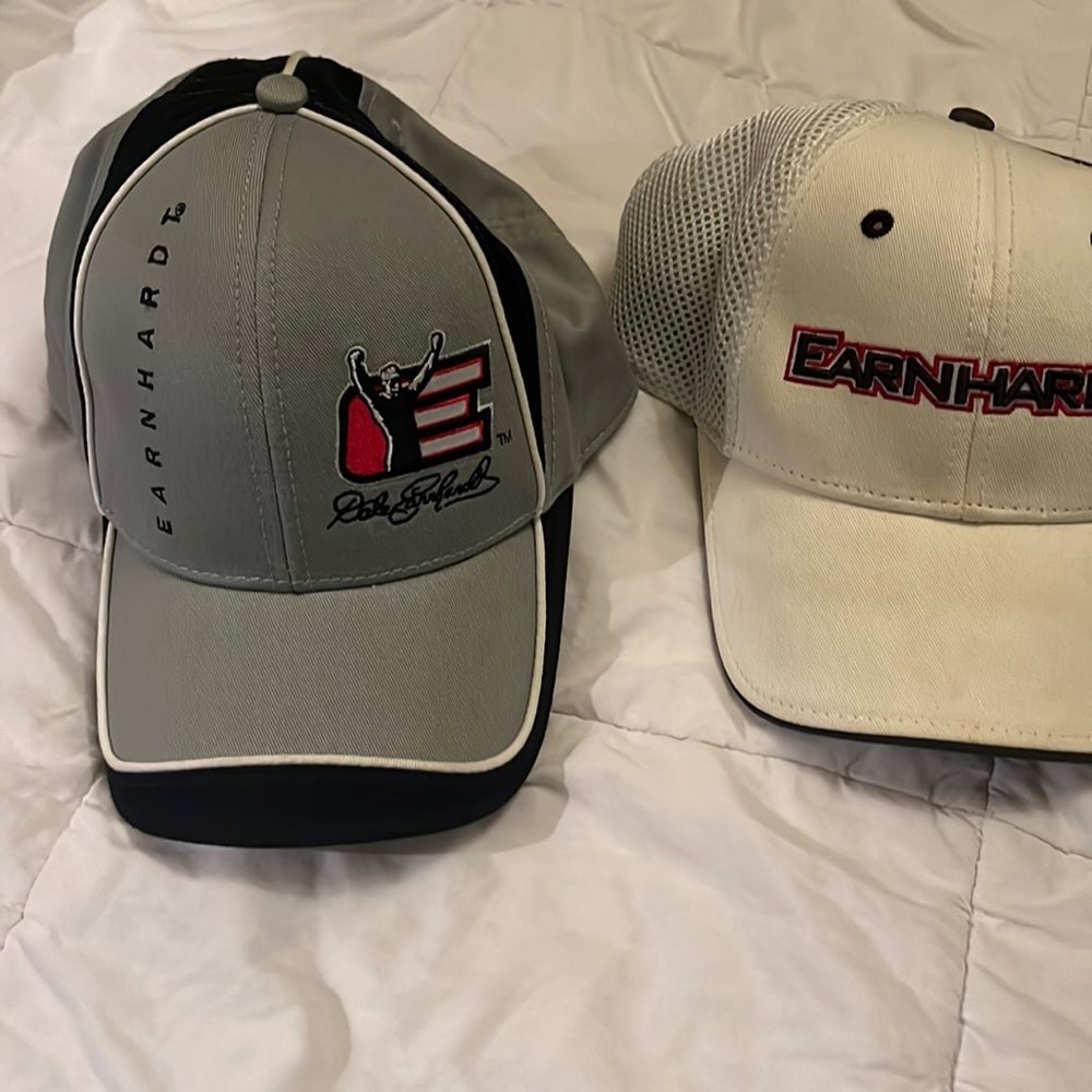 2 dale Earnhardt hats   Like new